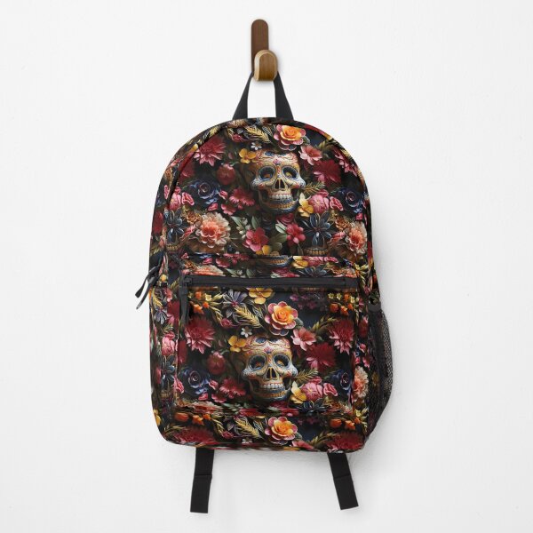 Item preview, 3D sugar skulls and flowers designed and sold by ArtfulVixen.