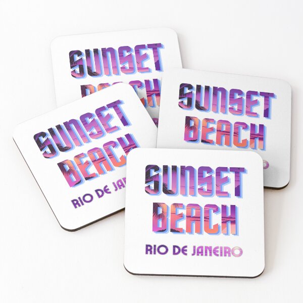 Item preview, Sunset Beach - Rio de Janeiro designed and sold by Art Intelligence.