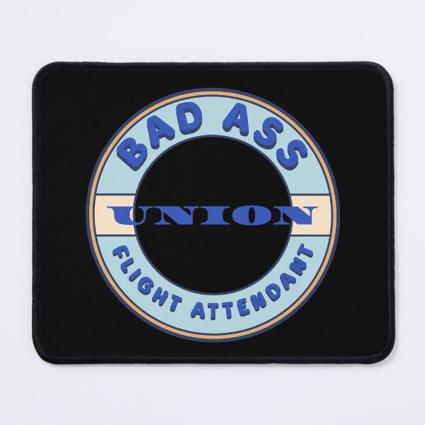 Item preview, Bad Ass Union Flight Attendant designed and sold by fuzzynautilus.