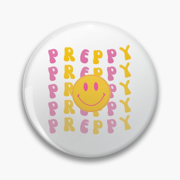 Item preview, Preppy Smiley Face designed and sold by chatzous.