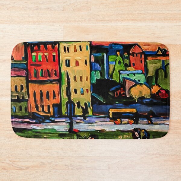 Item preview, Kandinsky | House In Munich, 1908 designed and sold by BossyCatHome.