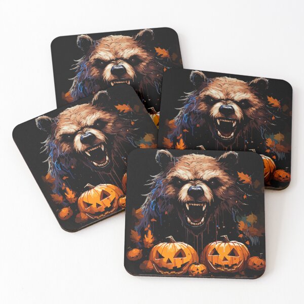 Item preview, Spooky Halloween Monsters Bear designed and sold by ArtificialGenes.