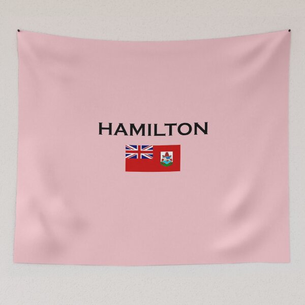 Item preview, Hamilton Bermuda Country Flag Light-Color designed and sold by TinyStarAmerica.