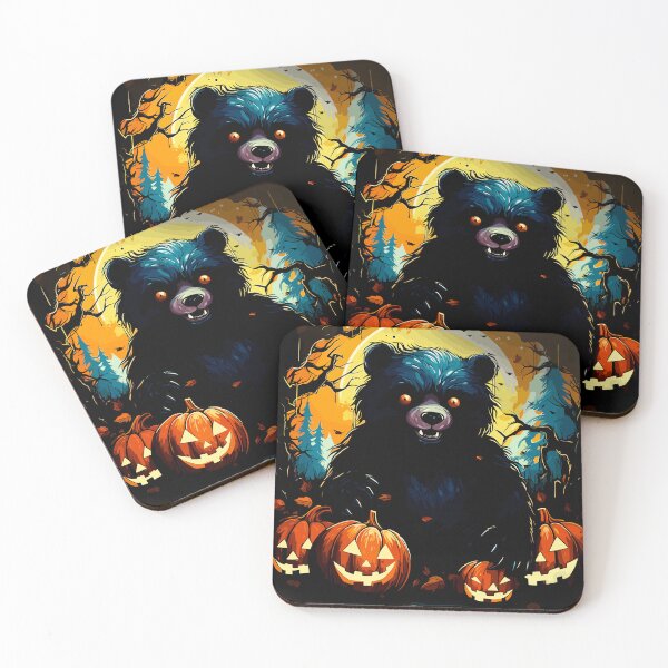 Item preview, Spooky Halloween Monsters Bear designed and sold by ArtificialGenes.