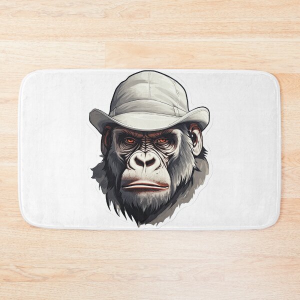 Item preview, White gorilla in snapback designed and sold by abmkf.