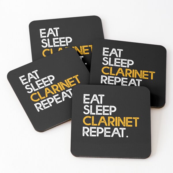 Item preview, Eat Sleep Clarinet Repeat • Clarinet Player designed and sold by Amineharoni.
