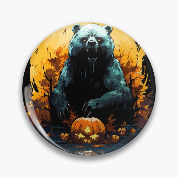 Item preview, Spooky Halloween Monsters Bear designed and sold by ArtificialGenes.