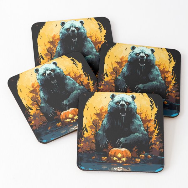 Item preview, Spooky Halloween Monsters Bear designed and sold by ArtificialGenes.
