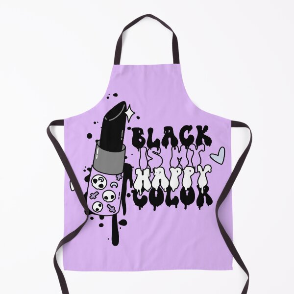 Item preview, Kawaii Goth Black Is My Happy Color designed and sold by Pink Pineapple Works.