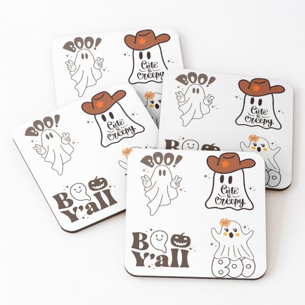 Item preview, Cute ghost sticker pack Sticker / halloween ghost / boo y'all designed and sold by mbarts85.