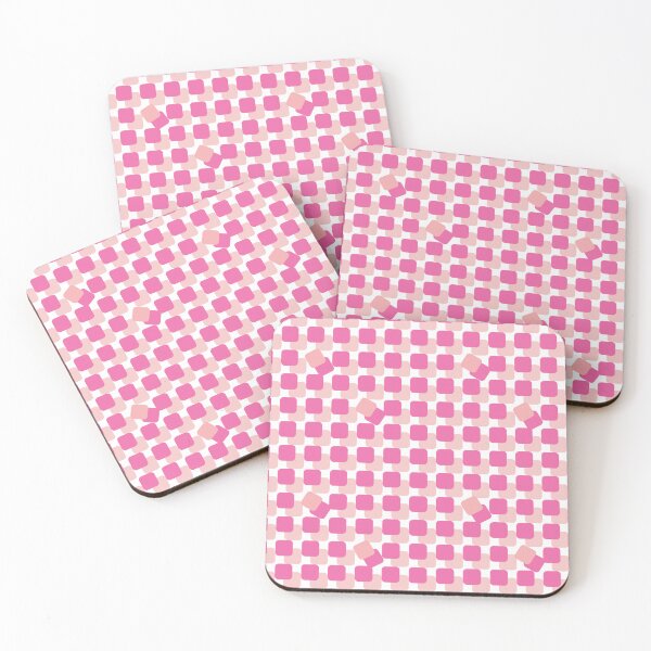 Item preview, Misaligned squares. Pink designed and sold by Alluring Strokes Repository.