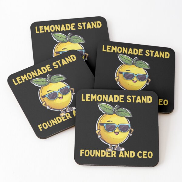 Item preview, Lemonade Stand Founder and CEO designed and sold by rynnzz.