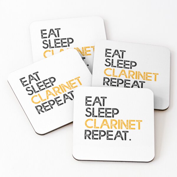Item preview, Eat Sleep Clarinet Repeat • Clarinet Player designed and sold by Amineharoni.