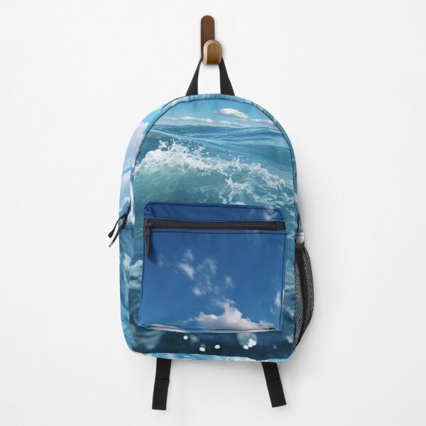 Item preview, Sea Waves Cloudy Day Landscape designed and sold by LudwikeArts.