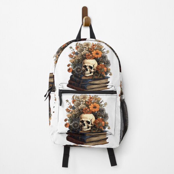 Item preview, Enchanted Skeleton Immersed in the Joy of Reading - Reading Cartoon Characters designed and sold by Ordinary Life Works.
