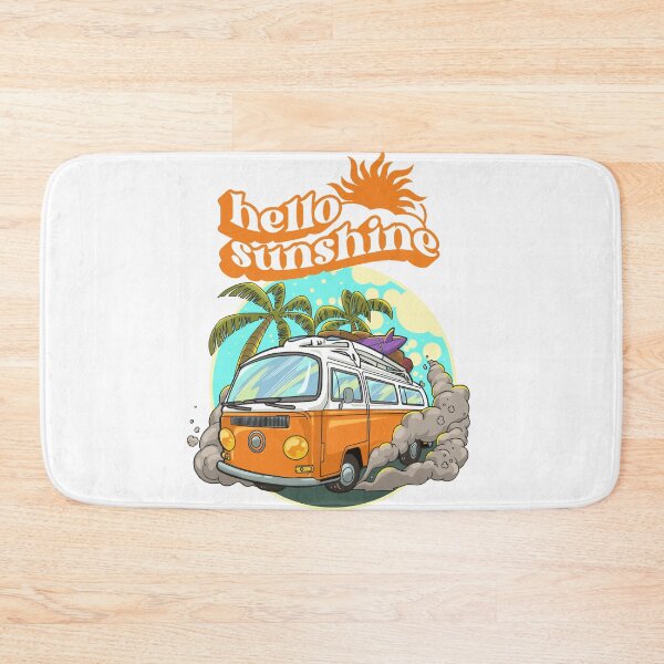 Item preview, Hello Summer Vacation Trip Van Design designed and sold by RK-Artist.