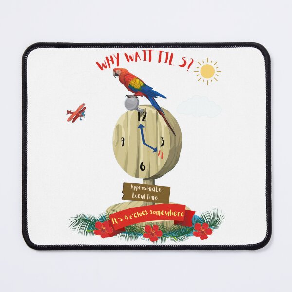 Item preview, Why Wait til 5 designed and sold by IWANNAIGUANA.