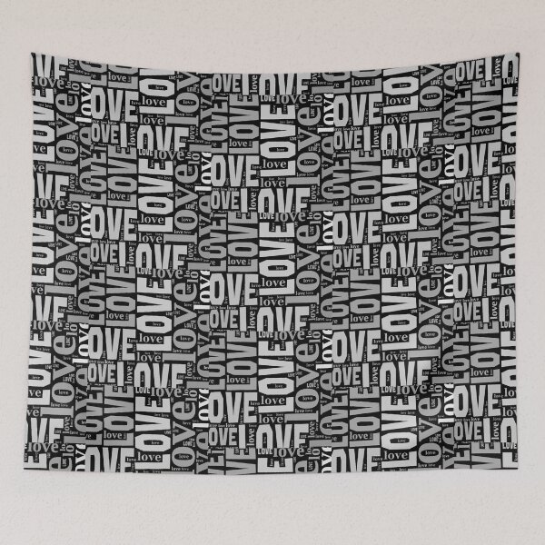 Item preview, Love ( black - white scale)  designed and sold by raineOn.