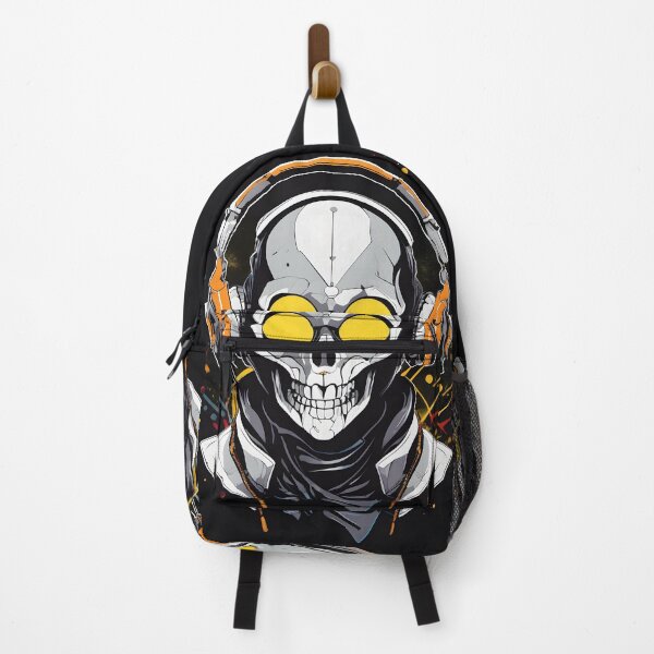 Item preview, Skull wearing helmet and jacket, cyberpunk art by Petros Afshar, behance, funk art, behance hd, synthwave, darksynth designed and sold by Art-and-Deco.