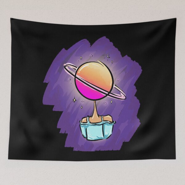 Item preview, Spaced Out Aesthetic Vibes designed and sold by BobbyMillsArt.