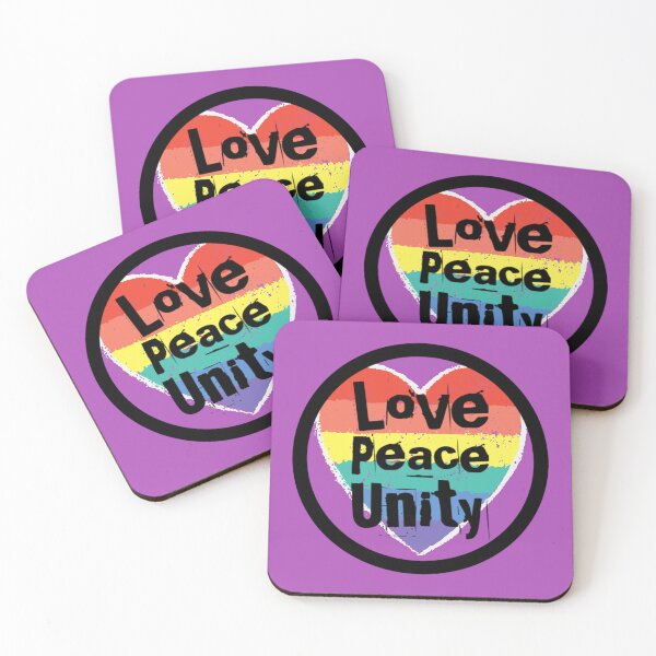 Item preview, Love, Peace, Unity designed and sold by Aline22.