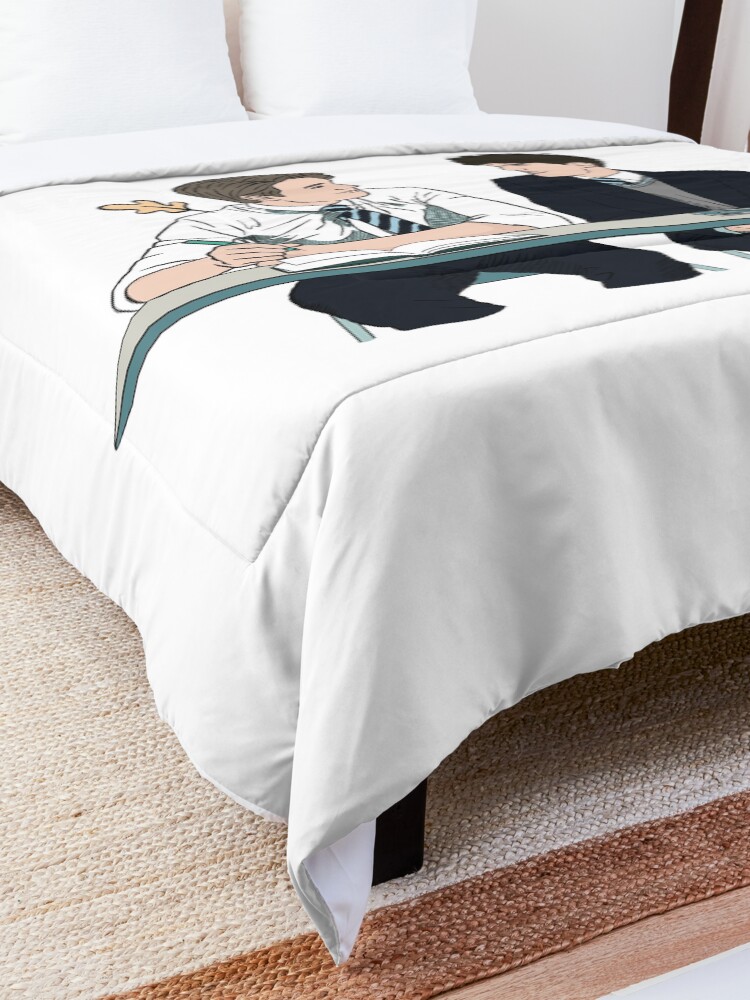 Thumbnail 5 of 6, Comforter, Heartstopper Meet designed and sold by amenzock.
