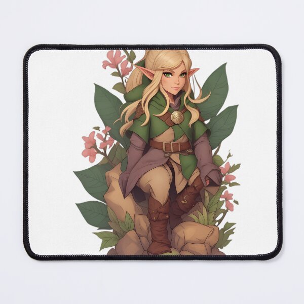 Item preview, Elf Character Medieval Fantasy Sticker Dnd designed and sold by My Artprintz.