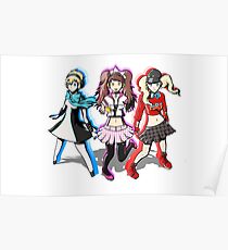 Persona Dancing Moon/All/Star Night girls Poster