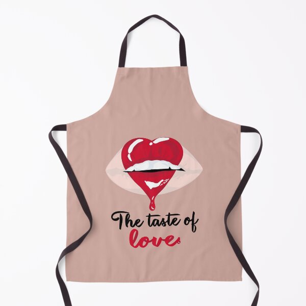 Item preview, The taste of love illustration red lips drip designed and sold by expresivedesign.