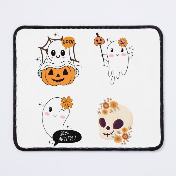 Item preview, Adorable Halloween Ghost Sticker Pack - Boo-tifully Charming! designed and sold by mbarts85.