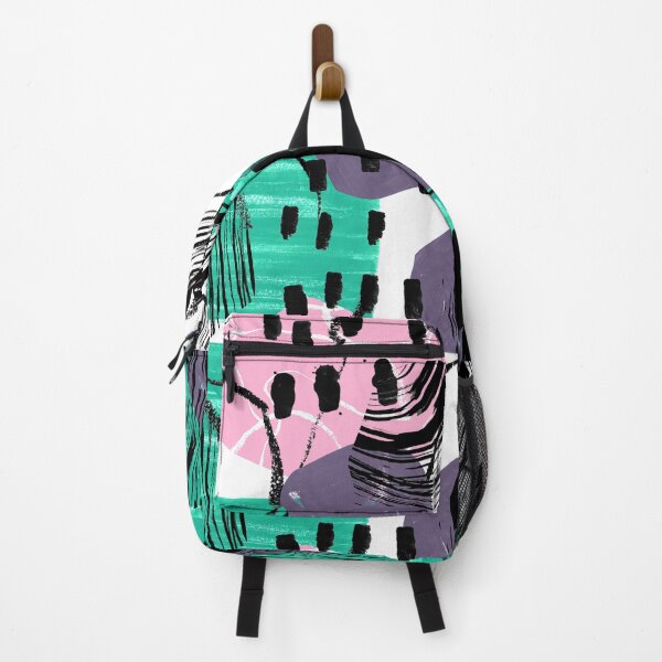 Item preview, Abstract // Pink, Black & Teal designed and sold by LaraElsieDesign.