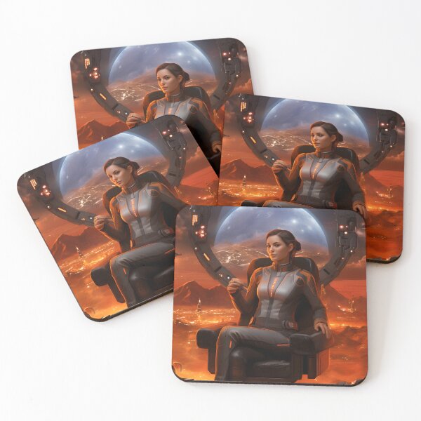 Item preview, Sleek Futuristic Galactic Odyssey | Digital Art Decor designed and sold by Shirtastically.