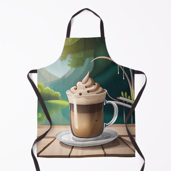 Item preview, Japan-Inspired Anime Cappuccino Canvas Art designed and sold by StickerStudio27.