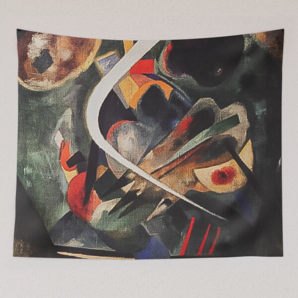 Item preview, Kandinsky | White Line, 1920 designed and sold by BossyCatHome.