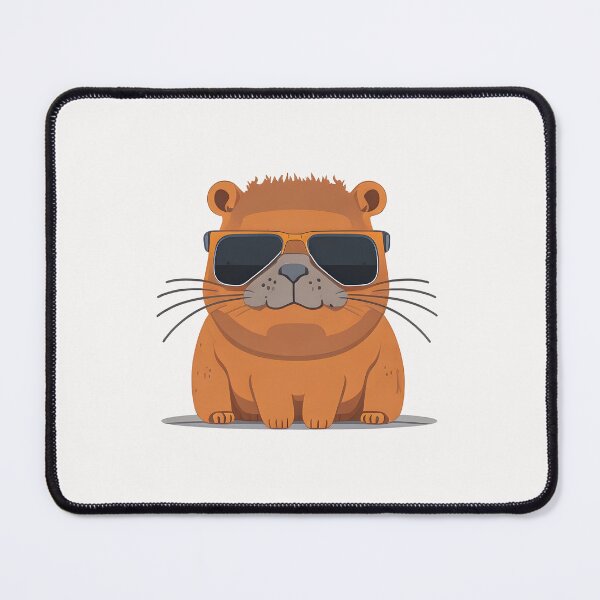 Item preview, Chill Capybara with Cool Sunglasses designed and sold by Bulbuc.
