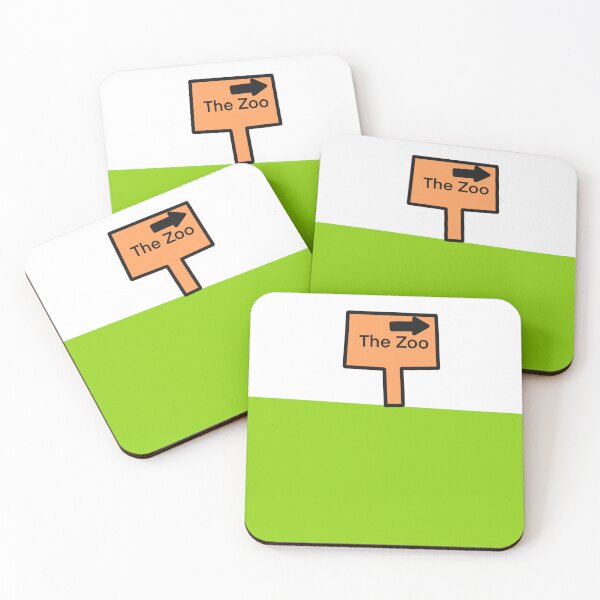 Item preview, An animated sign showing the way to the Zoo. designed and sold by lukesubbby.