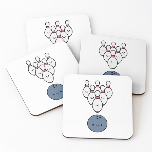 Item preview, Bowling Ball & Pins designed and sold by SideQuestDoodles.