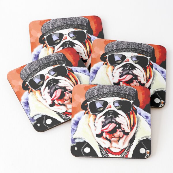 Item preview, English Bulldog Gangster Series designed and sold by Csaba Fikker.
