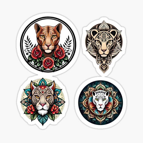 Lion tattoo , Lion tattoo ,Lion sticker, Temporary tattoo ,tattoo