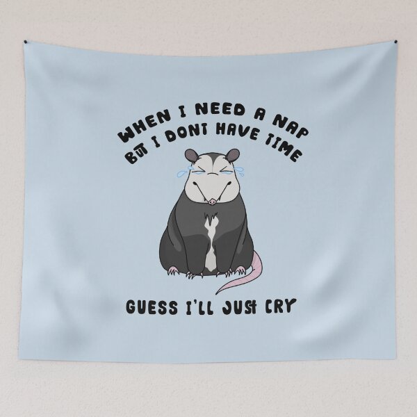 Item preview, Sad Sleepy Opossum designed and sold by potatoegoat.