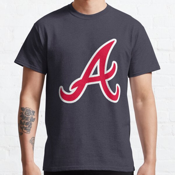 Custom Atlanta Braves Men's Navy Roster Name & Number T-Shirt 