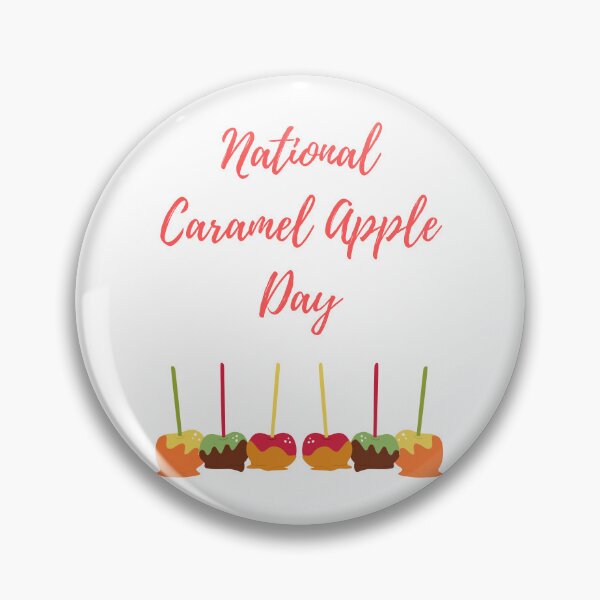 Item preview, National Caramel Apple Day designed and sold by Simo0455.