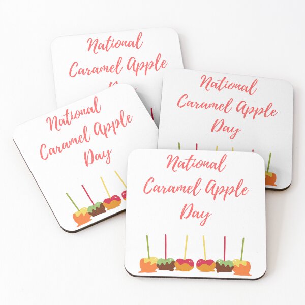 Item preview, National Caramel Apple Day designed and sold by Simo0455.