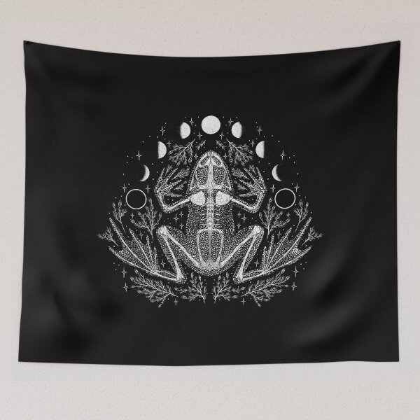 Item preview, Mystical Frog skeleton designed and sold by Mystic Heart.