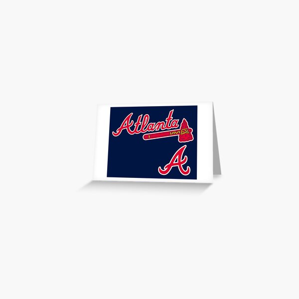 Just A Little Love Braves Greeting Card by fitzou07EN