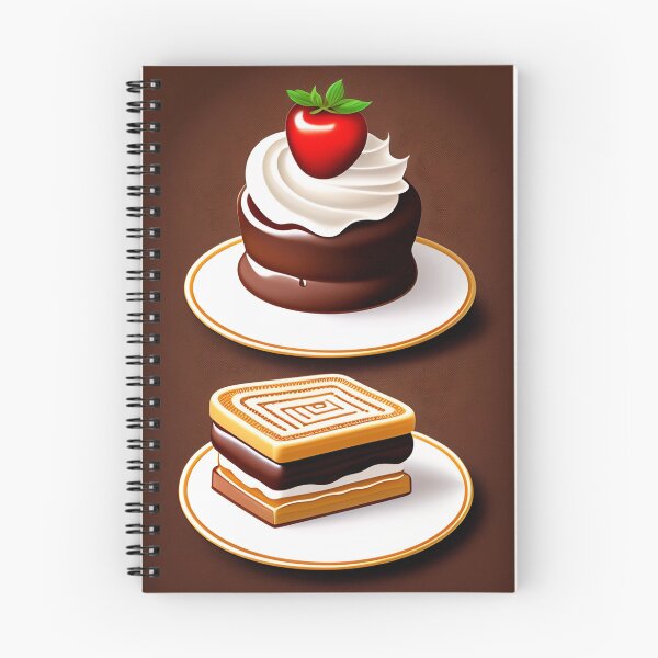 Artikelvorschau, Schokoladen-Keks-Dessert: Vanille-Creme-Genuss entworfen und verkauft von StickerStudio27.