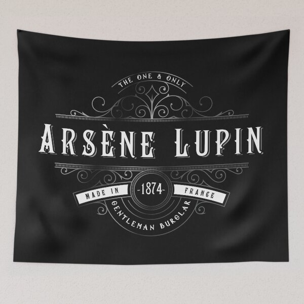 Item preview, Victorian Lupin Logo (white) designed and sold by FattoAMano.