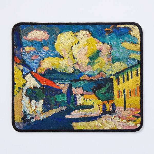 Item preview, Kandinsky | House In Murnua Dorfstrasse, 1908 designed and sold by BossyCatHome.