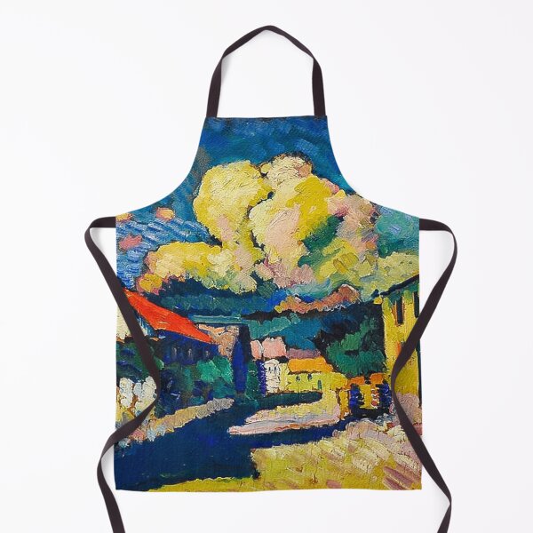 Item preview, Kandinsky | House In Murnua Dorfstrasse, 1908 designed and sold by BossyCatHome.