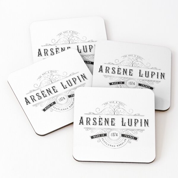 Item preview, Victorian Lupin Logo (noir) designed and sold by FattoAMano.